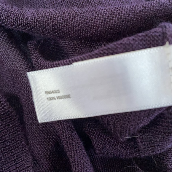 New GAP cardigan purple Sheer Button Up - Picture 6 of 8
